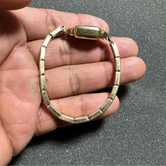 Vintage Elgin Ladies Watch Art Deco 10k Gold Filled Mechanical Wind Up Working - Picture 9 of 9